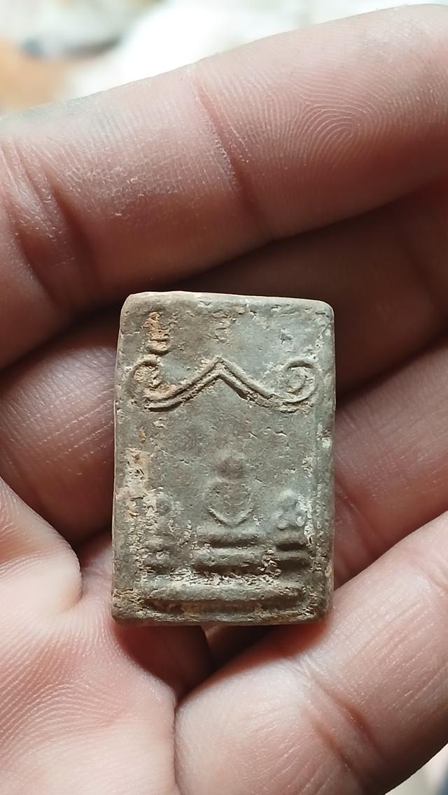 พระปิลันทน์ วัดระฆัง พิมพ์พระโมคคัลลาน์-พระสารี บุตร เนื้อเทา ลงกรุ กรุงเทพฯ 6