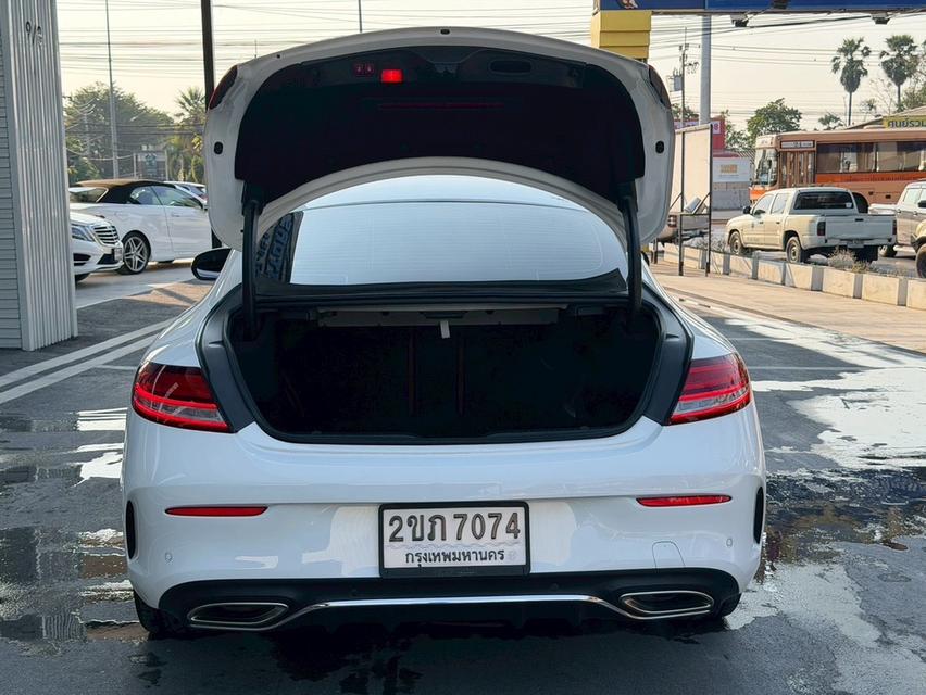 รหัสรถ KPV7074 2019 BENZ C200 COUPE (facelift) AMG  Dynamic รูปที่ 13