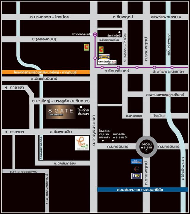 โครงการ เอสเกต พรีเมี่ยม กาญจนาภิเษก (กันตนา) บ้านเดี่ยวแปลงมุม 67.30 ตารางวา 3 ห้องนอน 3 ห้องน้ำ จอดรถ 2 คัน ใกล้เซ็นทรัลเวสต์เกต 12