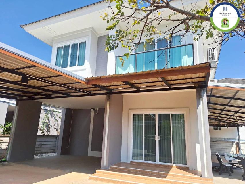บ้านศิริทรัพย์ 4 ห้วยวังนอง บ้านสวยหลังมุมสภาพเกรดA 1