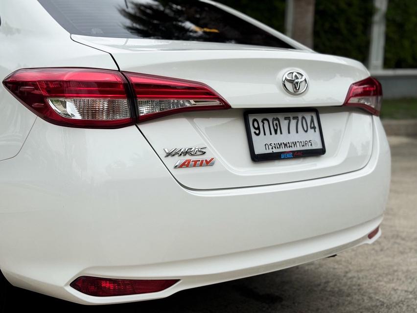 รหัสรถ AVA7704 🔝 Toyota Yaris Ativ 1.2 Entry 2019 ใช้งานน้อย 3 หมื่นโล ประวัติครบ   7