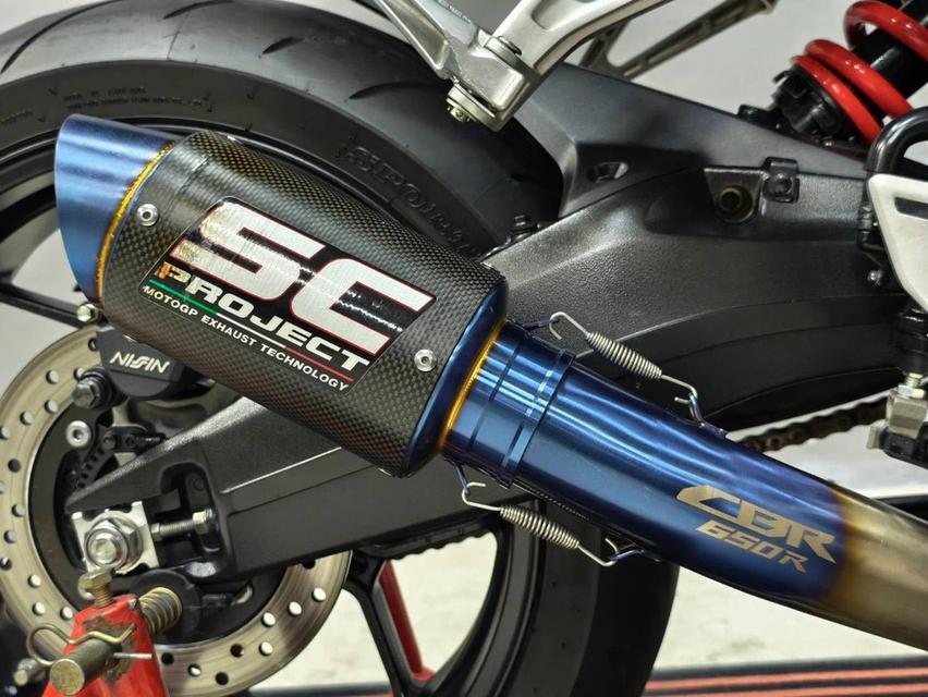 HONDA CBR650R ปี 2023 ABS  รถมือเดียว ไมล์น้อย ของแต่งครบๆ รูปที่ 5