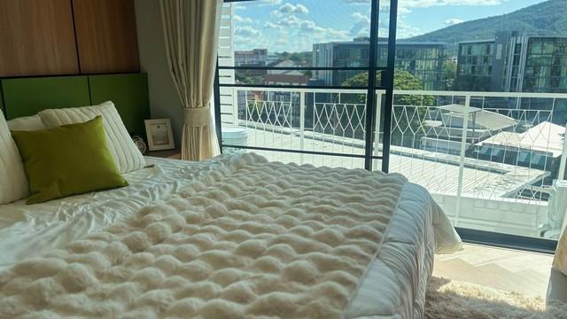 ขายห้อง ชมดอยคอนโด ตึกเหลี่ยม ชั้น7 ห้อง1Bed 35ม. 1นอน1น้ำ 2.79ล. ของแถม วิวดอย ใกล้นิมมาน มช. ถ.คันคลอง ชลประทาน ต.สุเท 1
