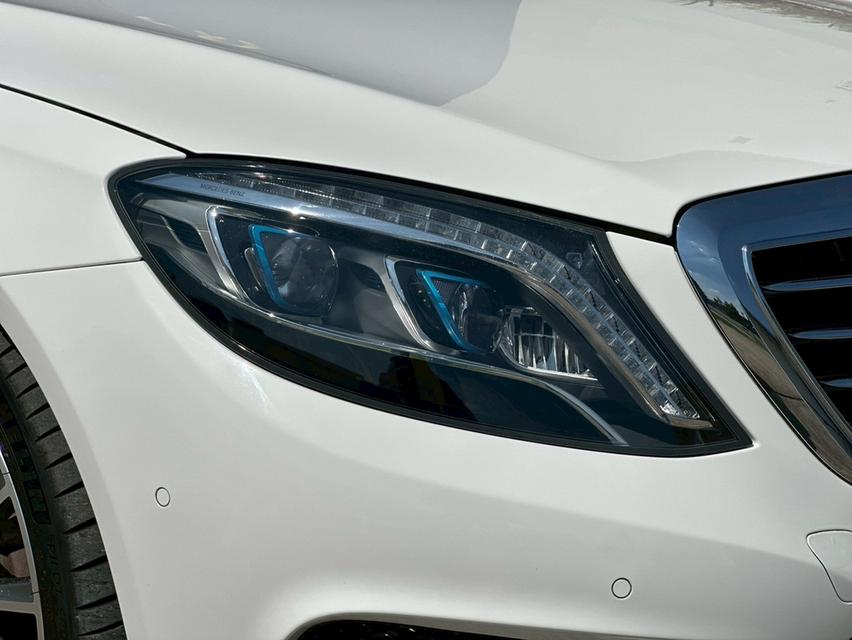 รหัสรถ NCT141 📌. Mercedes Benz S500e AMG Premium W222 สีขาว 2016 จด 2017 2