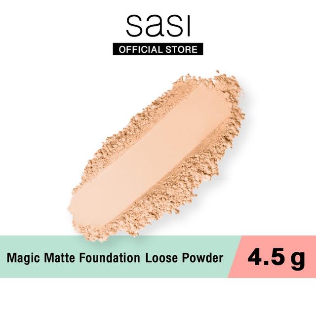 Sasi Magic Matte Foundation Loose Powder / แป้ง ศศิ เมจิก แมท ฟาวน์เดชั่น ลูส พาวเดอร์ ( ของแท้ ราคาถูก เลือกสีได้ ) 6