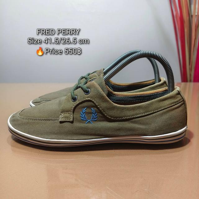 FRED PERRYSize 41.5/26.5 cm🔥Price 550฿ รูปที่ 2