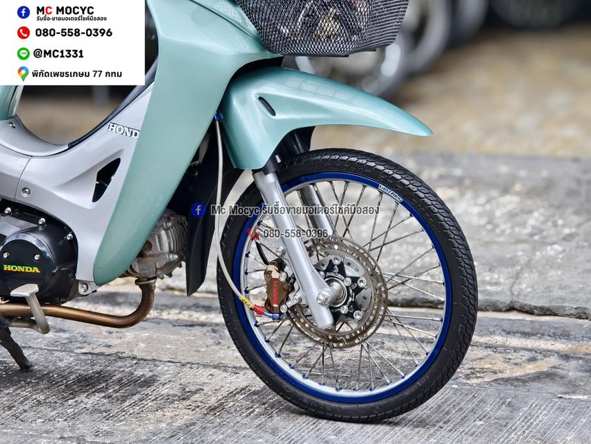 Wave 125r รถบ้านแท้ สตาดติดง่ายใช้งานได้ปกติ มีเล่มเขียวชุดโอนให้ครบ NO1466 รูปที่ 8
