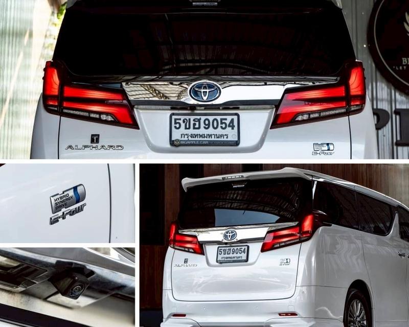 รหัสรถ BAC9054 🚘 TOYOTA ALPHARD 2.5 HYBRID GF PACKAGE 4WD MNC ปี 2018 สีขาวสุดหรู 🏁 16