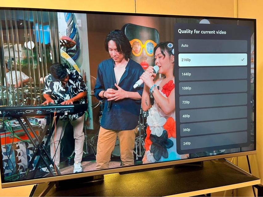 TCL TV 4K จอโอเล็ด 4