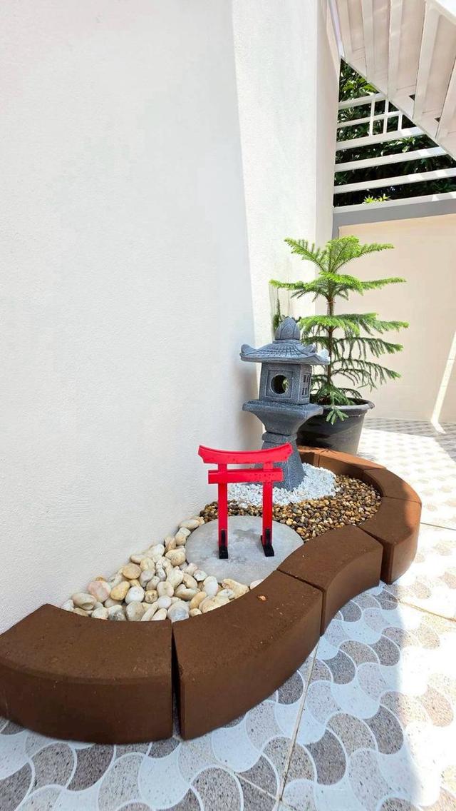 🪴หมู่บ้านพระปิ่น3  บางใหญ่ 🪴ทาวน์เฮ้าส์ 2 ชั้น หลังริม  มีระเบียงรับลมด้านหลังบ้าน มีพื้นที่ด้านข้าง  หมู่บ้านติดถนนกาญจนาฯ บางใหญ่ 4