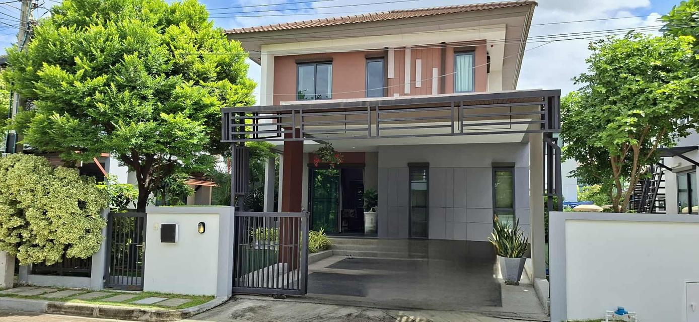 ขายด่วนบ้านเดี่ยวบุราสิริ อ่อนนุช บางนา สภาพสวยพร้อมอยู่ หิ้วกระเป๋าเข้าอยู่ได้เลย 2