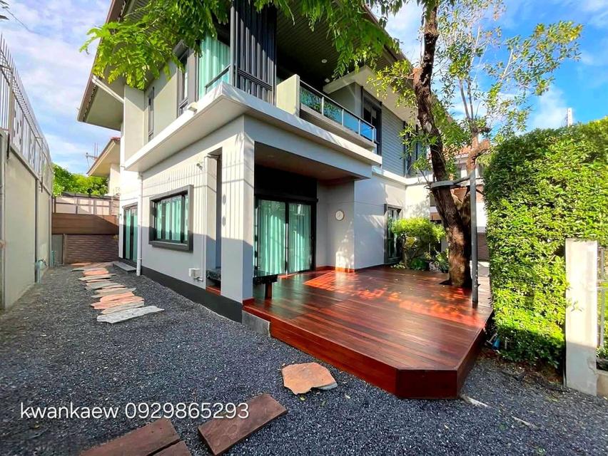 ขายด่วนบ้านเดี่ยวพรีเมี่ยม 2 ชั้น มบ.เศรษฐสิริ ลำลูกกา ติดถนนใหญ่ ตกแต่งพร้อมอยู่ 2