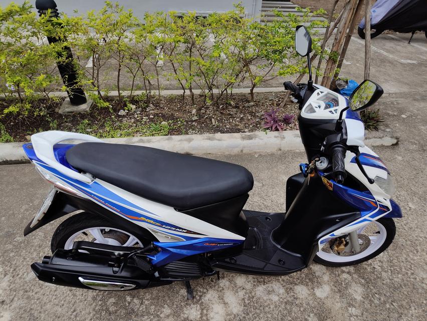 Yamaha Mio125mx 2012 สีขาวน้ำเงิน  10