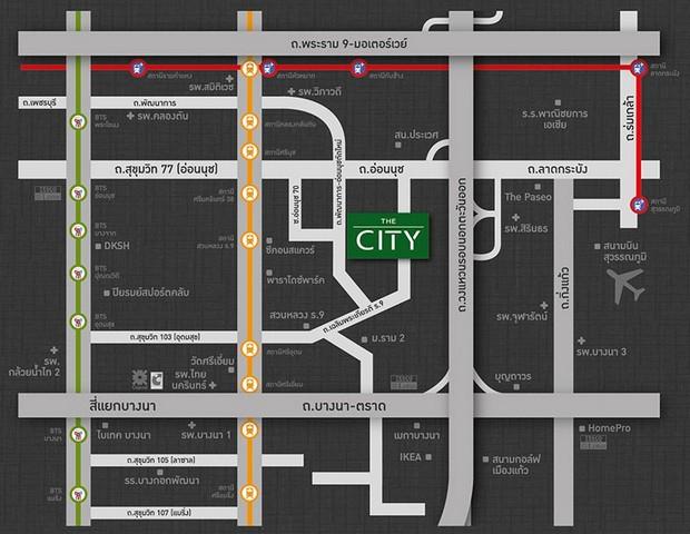 P439 ให้เช่า ขาย บ้านเดี่ยว โครงการ เดอะ ซิตี้ พัฒนาการ The City Pattanakarn ซอยอ่อนนุช 70/1 ตกแต่งสวยพร้อมเข้าอยู่ ไม่รับลูกค้าสูบบุหรี่ 16