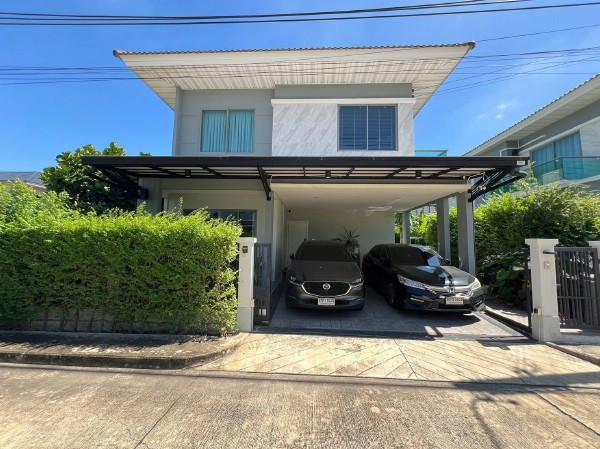ให้เช่าและขายบ้านเดี่ยวย่านลาดกระบัง โครงการ เพอร์เฟคเพลสสุขุมวิท77-สุวรรณภูมิ เฟส 8 ตกแต่งสวย Built-in พร้อมอยู่ 1