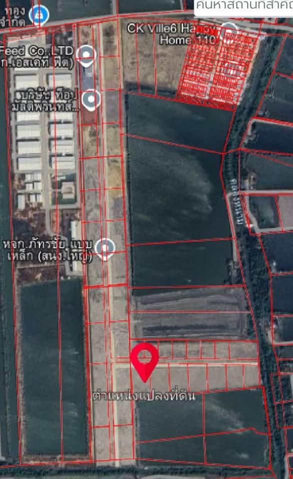 ที่ดินสวยสำหรับอุตสาหกรรมข้างนิคมสินสาครผ่อนตรงได้ 1