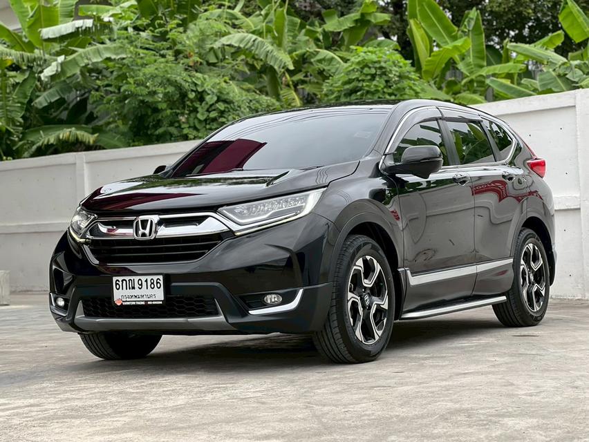 ปี 2017 HONDA CRV, 2.4 EL 4WD มือเดียวป้ายแดง บุ๊คเซอร์วิสครบ