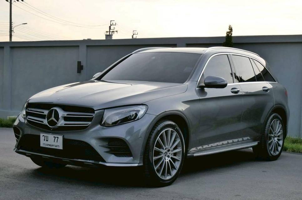2018 Benz GLC 250d AMG เทา 2