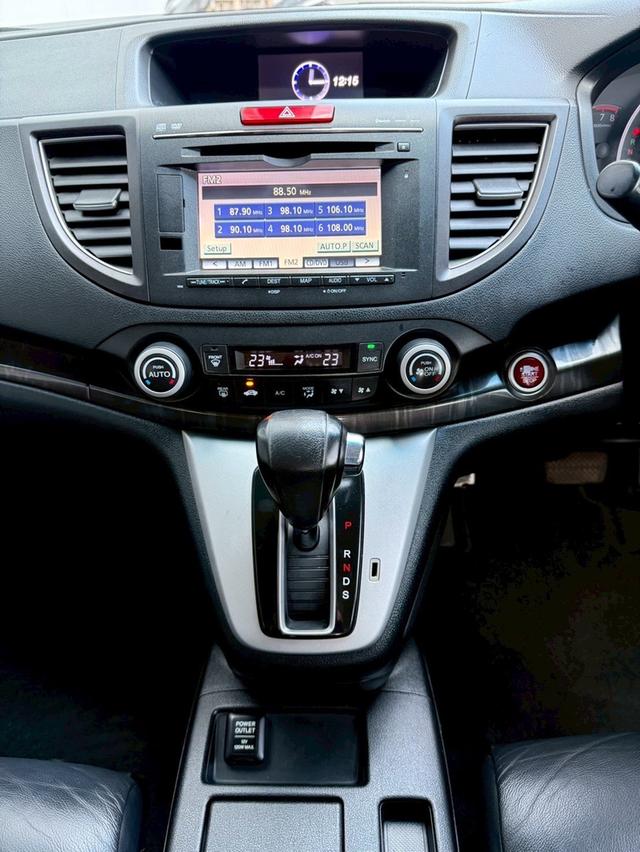  HONDA CRV 2.4EL 4WD TOP 2012 สีเทา มือเดียว 8