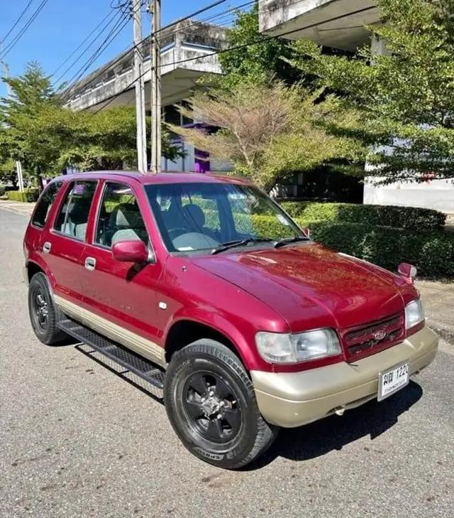 1996 Kia Sportage สีแดง