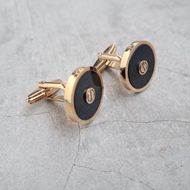 cufflinks คัฟลิ้ง Montblanc Dunhill ของแท้ รูปที่ 10