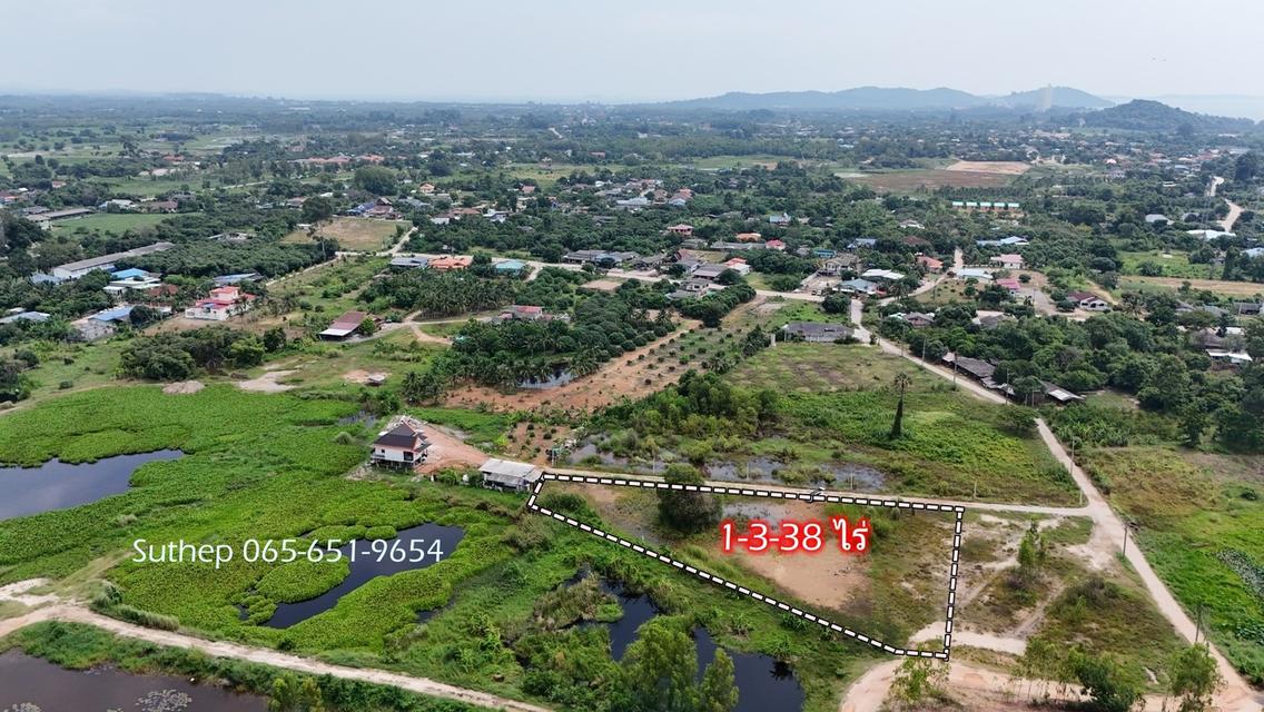 ขายที่ดินถมแล้ว 1-3-38 ไร่ ใกล้หาดแม่รำพึง 1 กม. ไฟฟ้า ประปาพร้อม ตะพง ระยอง 3