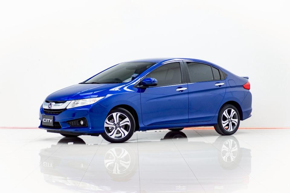 HONDA CITY 1.5 SV เกียร์ AT ปี 2014 สีน้ำเงินเลขไมล์ 183,621 กมราคา 259,000 บาทโทร 0929699899 6B447 รูปย่อยที่ 3