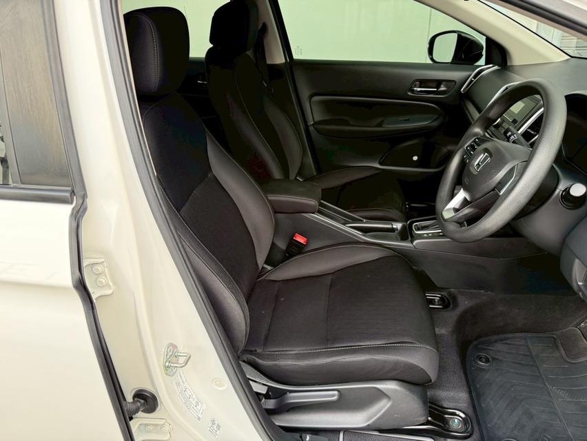  HONDA CITY 1.0V 2022 สีขาว เจ้าของมือเดียวป้ายแดง  10