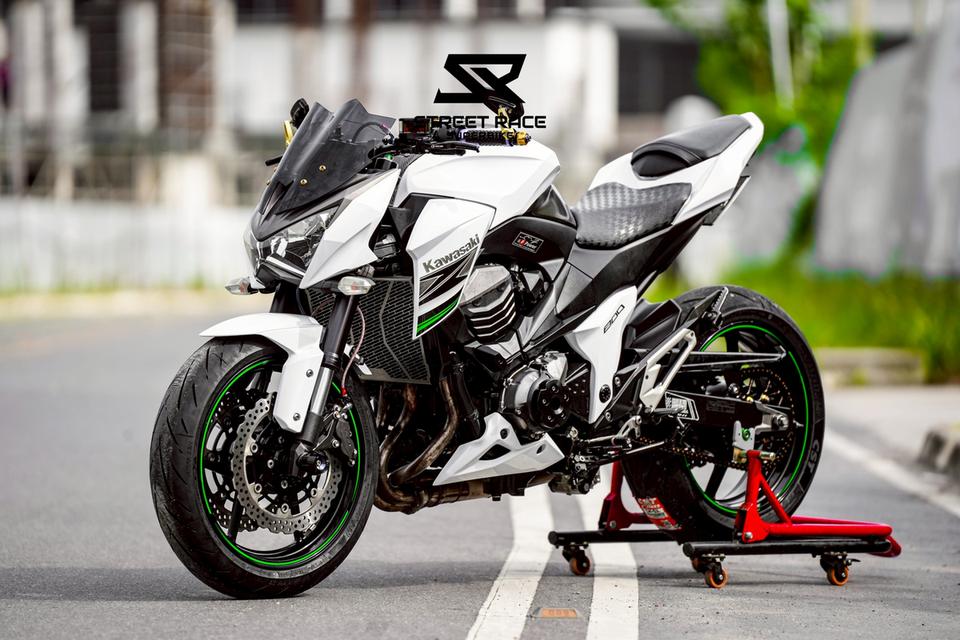🔥 kawasaki z800 ปี 2015 | สีขาวหล่อเข้ม สปอร์ตเน็กเก็ตตัวแรง ราคาดีเกินคาด! 🔥 14