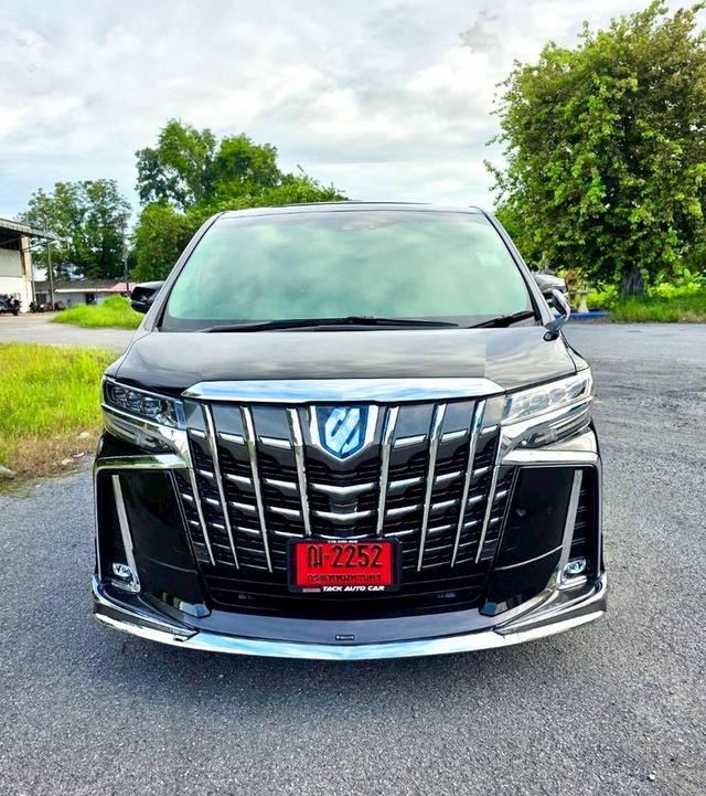 Toyota ALPHARD SRC E-Four ดำ ปี 2022 ไมล์ 57,000 กม.  2