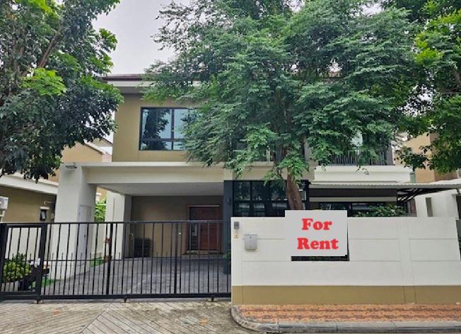 For Rent ให้เช่าบ้านเดี่ยว 2 ชั้น หมู่บ้านวิลล่า อะคาเดีย ศรีนครินทร์ ซอยศรีด่าน 22  1