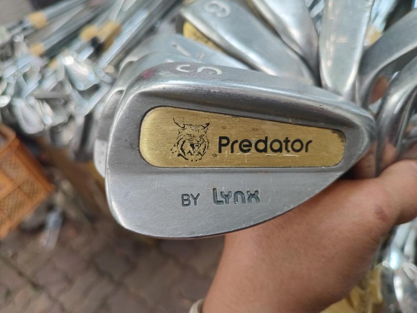 ไม้กอล์ฟหัวเหล็กก้านเหล็ก Lynx Predator Sand Wedge (SW) มือสองจากญี่ปุ่น ชุดนี้มีไม้ 3 4 5 6 7 8 9 S และ P ค่ะรวม9ไม้ รูปที่ 2