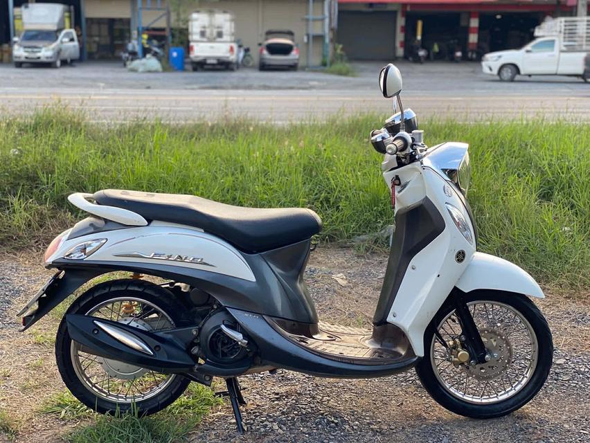 YAMAHA FINO Fi หัวฉีด สีเทาขาว ปี56 รูปที่ 5
