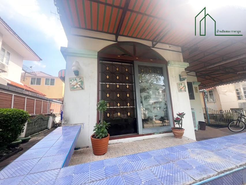 บ้านเดี่ยว หมู่บ้านวรารมย์ 81 บางบอน5 เพชรเกษม  ขนาด 54 ตร.วา 2 ชั้น 2