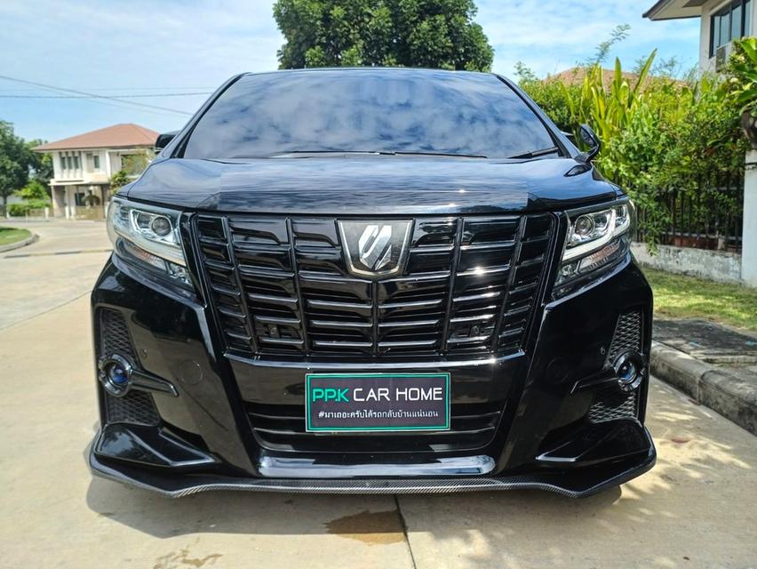 ปี2018 ALPHARD 2.5 SC PACKAGE Black night AT TOP เบนซินล้วน 2