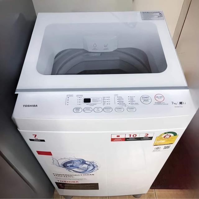 เครื่องซักผ้าคุณภาพดี แบรนด์ TOSHIBA 