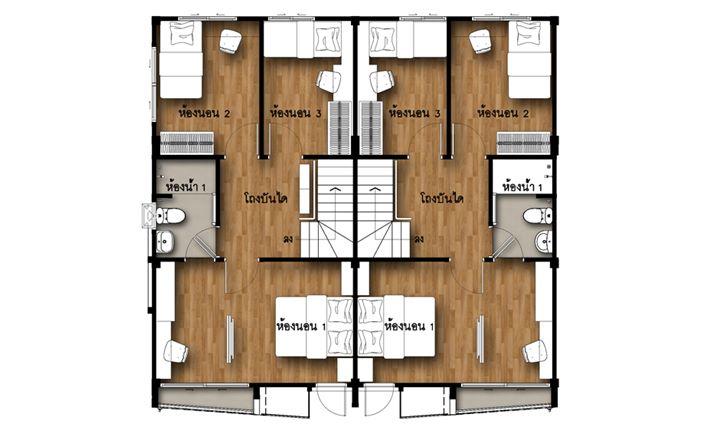 ทาวน์เฮ้าส์รีโนเวทแล้ว ศุภาลัยเบลล่าคลอง 6 ลำลูกกา ราคา 1.89 ล. 9