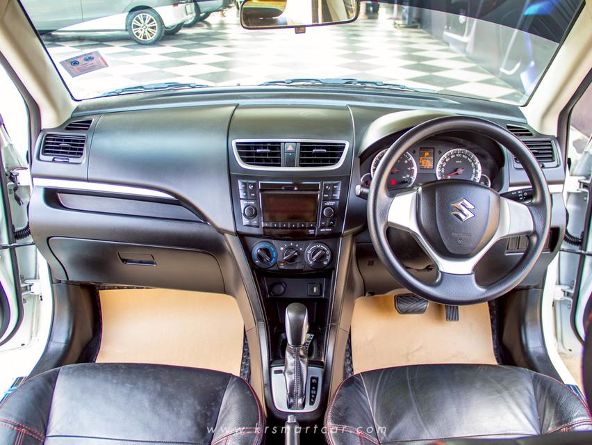ขายรถยนต์มือสอง Suzuki Swift 1.2GL AT สีขาว ปี2014 จด 2015 รูปที่ 10