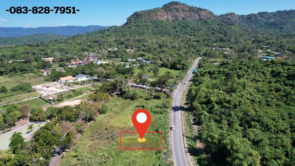 ขายที่ดิน 98 ตารางวา มีโฉนด ต.พรหมณี ติดถนนหลวง วิวเขาชัด ใกล้ รร.จปร. 1