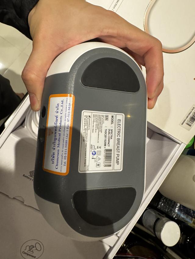 เครื่องปั๊มนม Spectra Dual compact รูปที่ 6