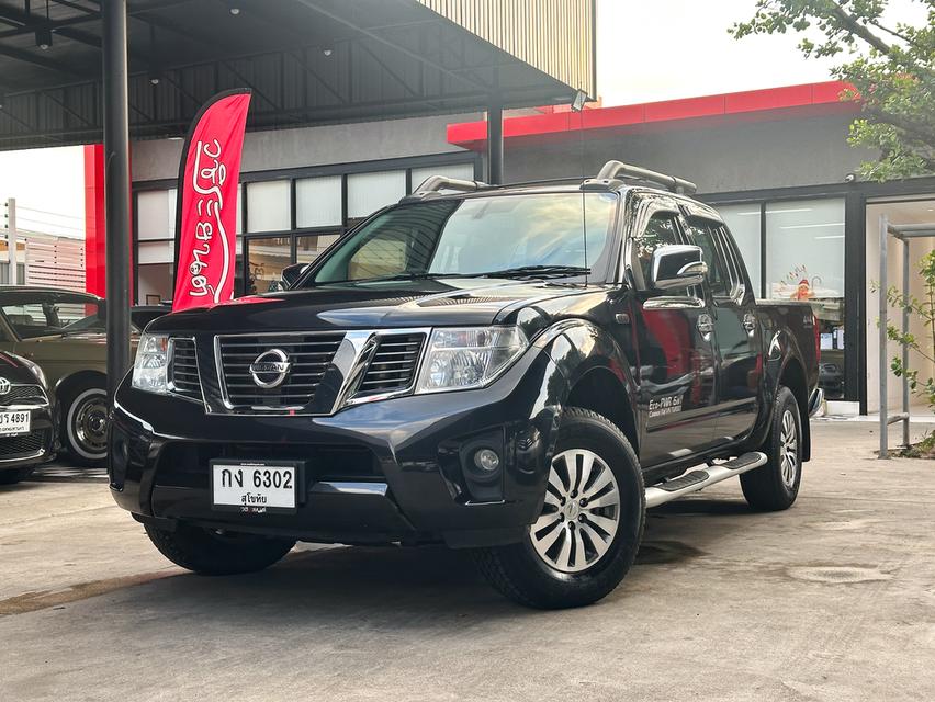 ขายรถ nissan Frontier Navara 2.5 Double Cab SV LE 4WD Pickup ปี 2012 สีดำ เกียร์ธรรมดา