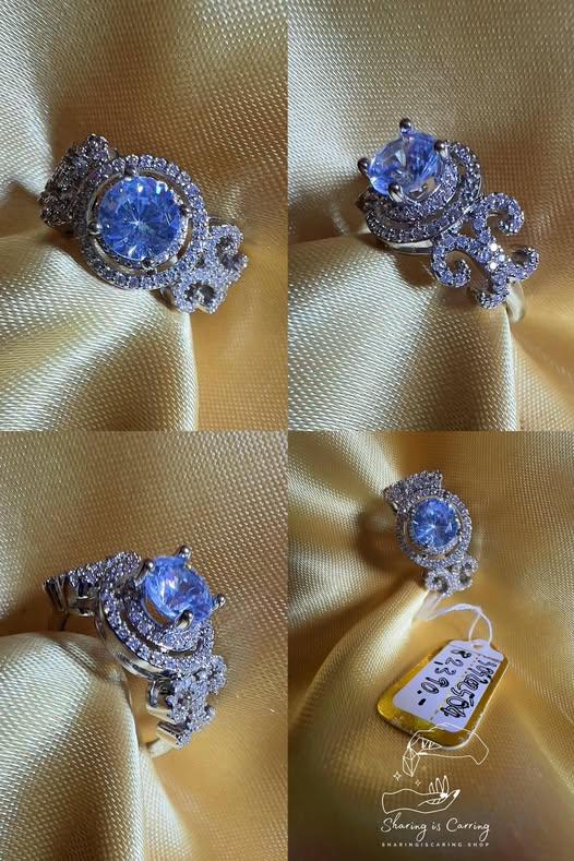 แหวนแฟชั่น เพชรแฟนซี CZ สวยน่ารักกกมาก แบบ บริดเจอตัน ราคา ฿2,390.- บาท รวมส่ง Bridgerton style