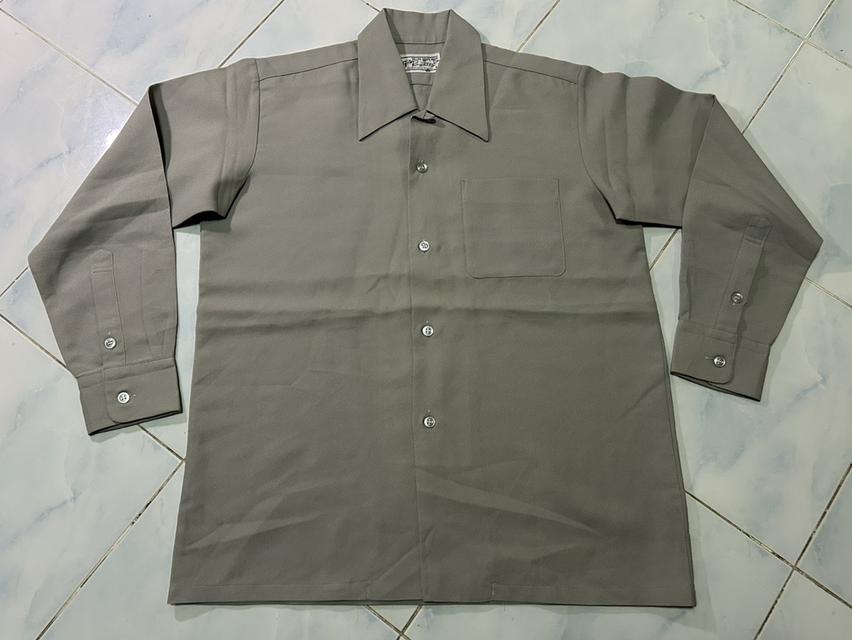 [เปิดขาย] เสื้อเชิ้ตวินเทจ 70s-80s Royalty Deluxe - Big Collar Shirt งานญี่ปุ่นแท้ Moritoshi Tokyo ผ้าเนื้อทรายพริ้วสวย สภาพกริ๊บ ไซส์ทอง!
