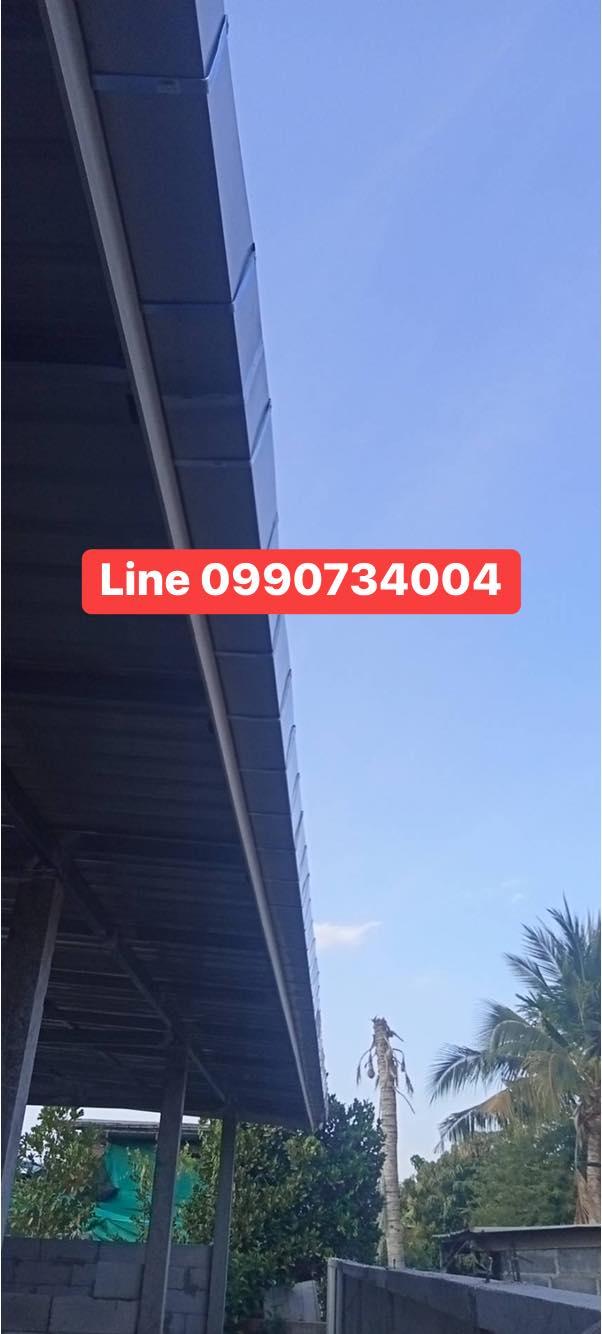 รับติดตั้งรางน้ำฝนนครพนม รับติดตั้งรางน้ำ จังหวัดนครพนม โทร 099-073-4004  20
