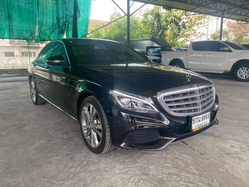 MERCEDES BENZ C-CLASS 350e EXCLUSIVE W205 เกียร์ AT ปี 2016 สีดำ เบนซิน HYBRIDเลขไมล์ 85,676 กม.ราคา 499,000 บาทโทร 09296998996B448 รูปย่อยที่ 2
