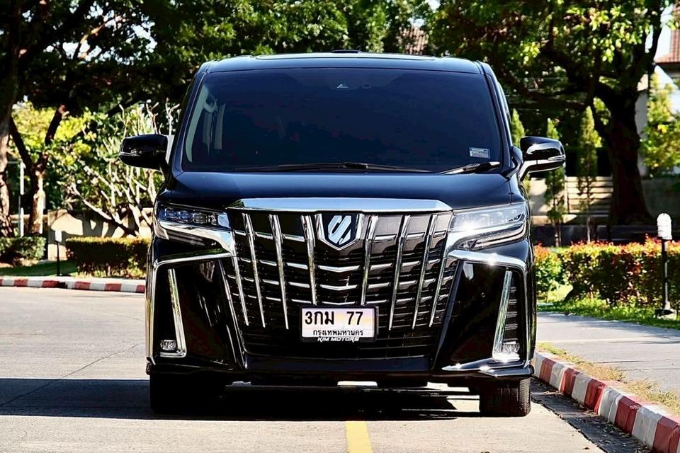 Toyota Alphard 2.5 SC Package 2023 แท้ สีดำ ราคาถูกสุดๆช้าอด