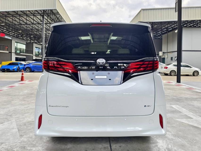 รถเข้าใหม่! NEW TOYOTA ALPHARD EXECUTIVE LOUNGE P HEV 2.5 2WD สีขาว 3