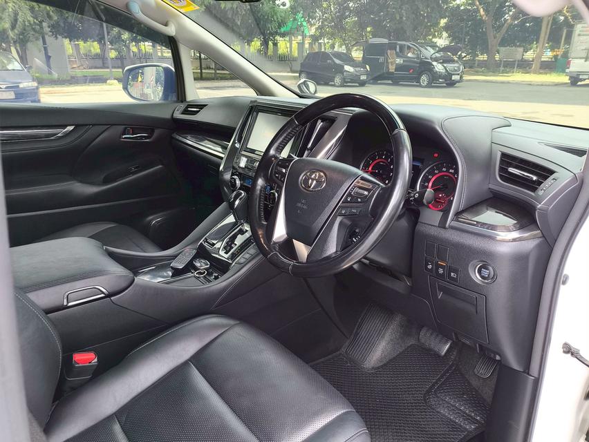 รถเข้าใหม่! TOYOTA VELLFIRE 2.5 ZG Edition Van ปี 2018 (จดทะเบียน 2019) สีขาว 9