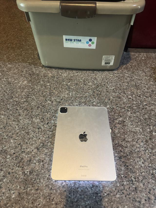 ขายๆๆๆถูกๆๆiPadPro11นิ้ว M2 สีหายากSilver 128กิ๊ก Wifi Only ใช้งานดีทุกๆฟังชั่นทุกๆฟังชั่นเครื่องรีสโตได้ตลอดไม่มีติดไอคราวคับ ( จอไม่เหลืองหายากมากๆ รูปย่อยที่ 2