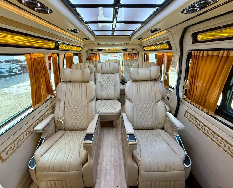 ปี 2019 TOYOTA COMMUTER, 2.8 โฉม ปี19-ปัจจุบันสีเทา เครื่องยนต์ 2.8 ดีเซล เกียร์ออโต้ ป้ายฟ้าแท้ รูปที่ 6